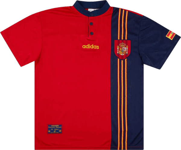 Camiseta Selección España Retro 1996