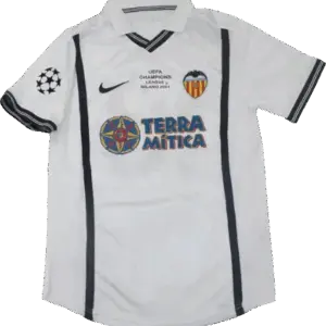 Camiseta Retro Valencia Club de Fútbol 2000/01
