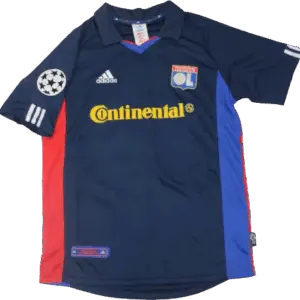 Camiseta Retro Olympique de Lyon 2001/02