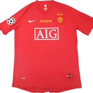 Camiseta Retro Manchester United 2007/08