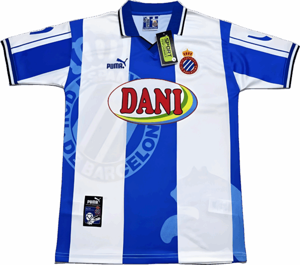Camiseta Retro RCD Espanyol de Barcelona 1998