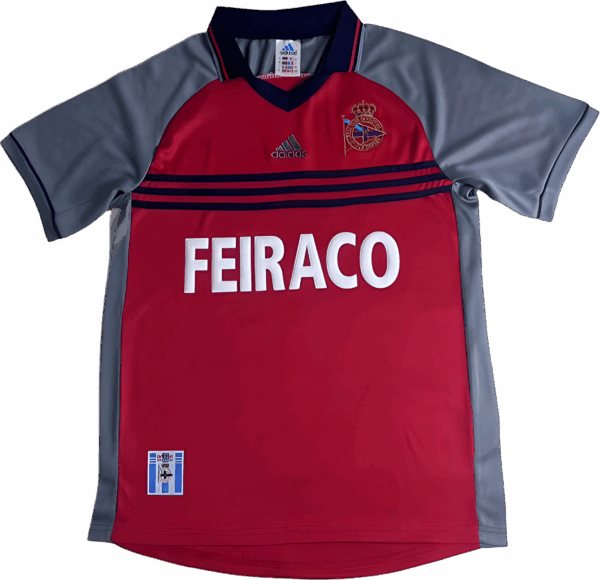 Camiseta Retro Deportivo de la Coruña 1999