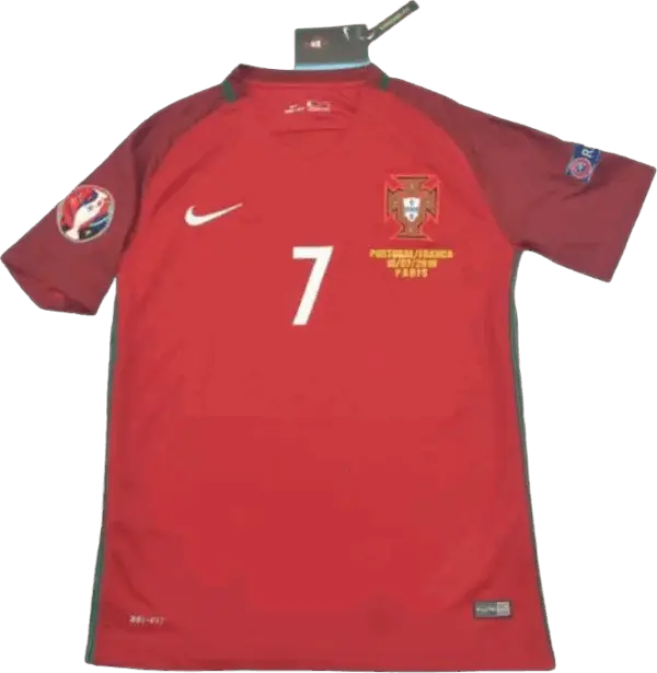 Camiseta Retro Portugal Eurocopa 2016