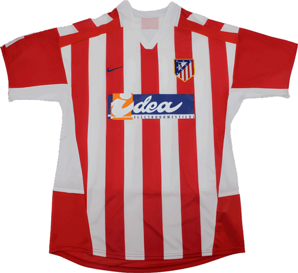 Camiseta Retro Atlético de Madrid 2002