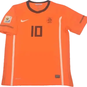 Camiseta Retro Paises Bajos Mundial 2010