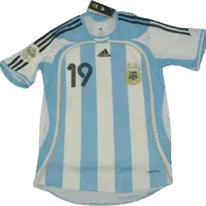 Camiseta Retro Argentina Mundial 2006
