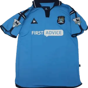 Camiseta Retro Manchester City 2003/04