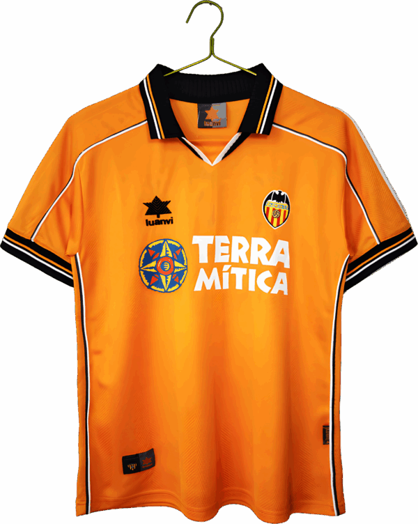 Camiseta Retro Valencia Club de Futbol 1999