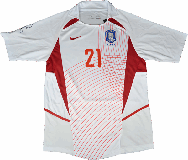Camiseta Retro Selección de Korea 2002