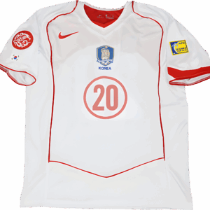 Camiseta Retro Selección de Korea 2004
