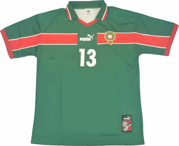 Camiseta Retro Selección de Marruecos 1998