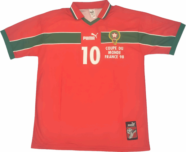 Camiseta Retro Selección de Marruecos 1998